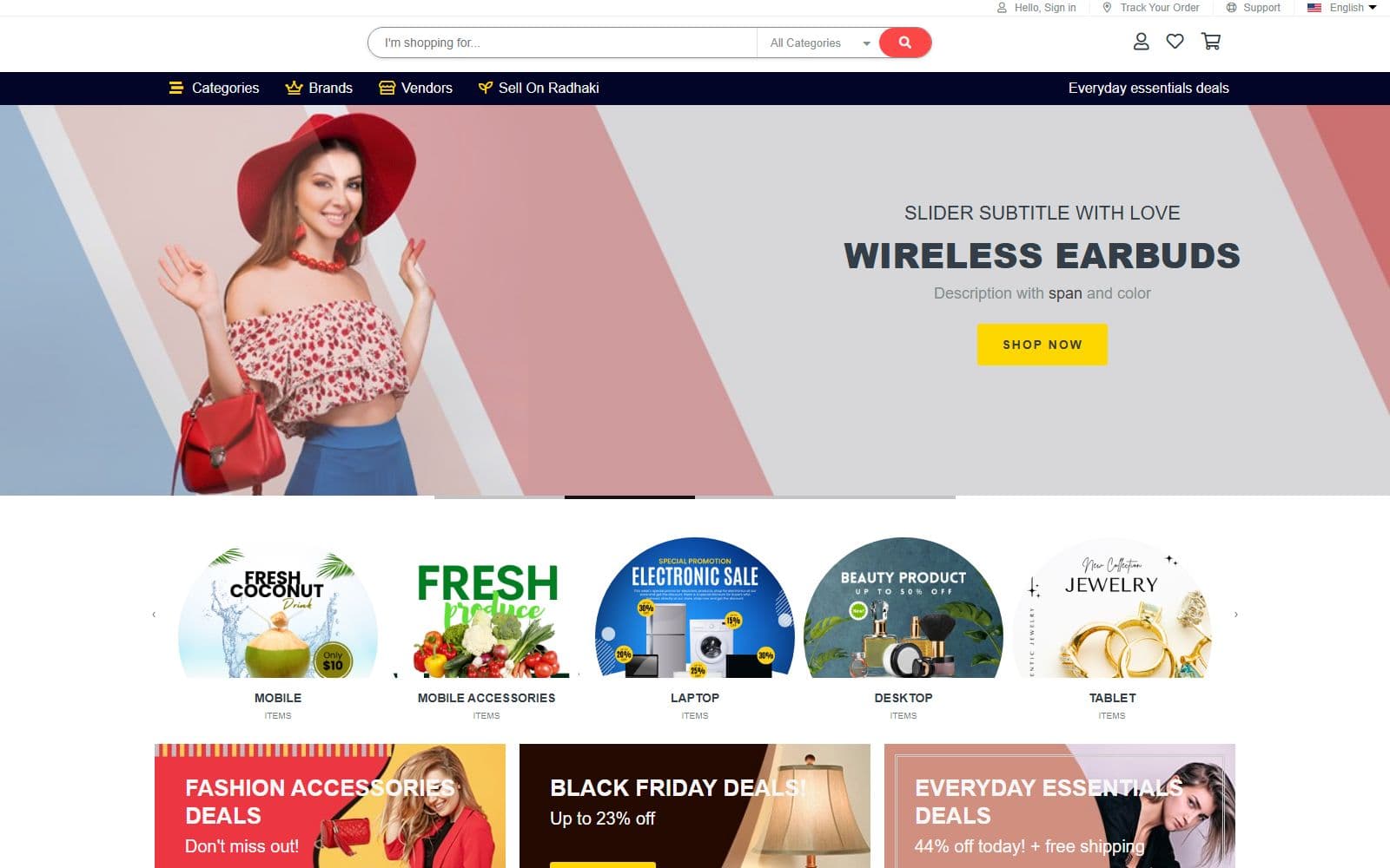 Radhaki.in — screenshot
