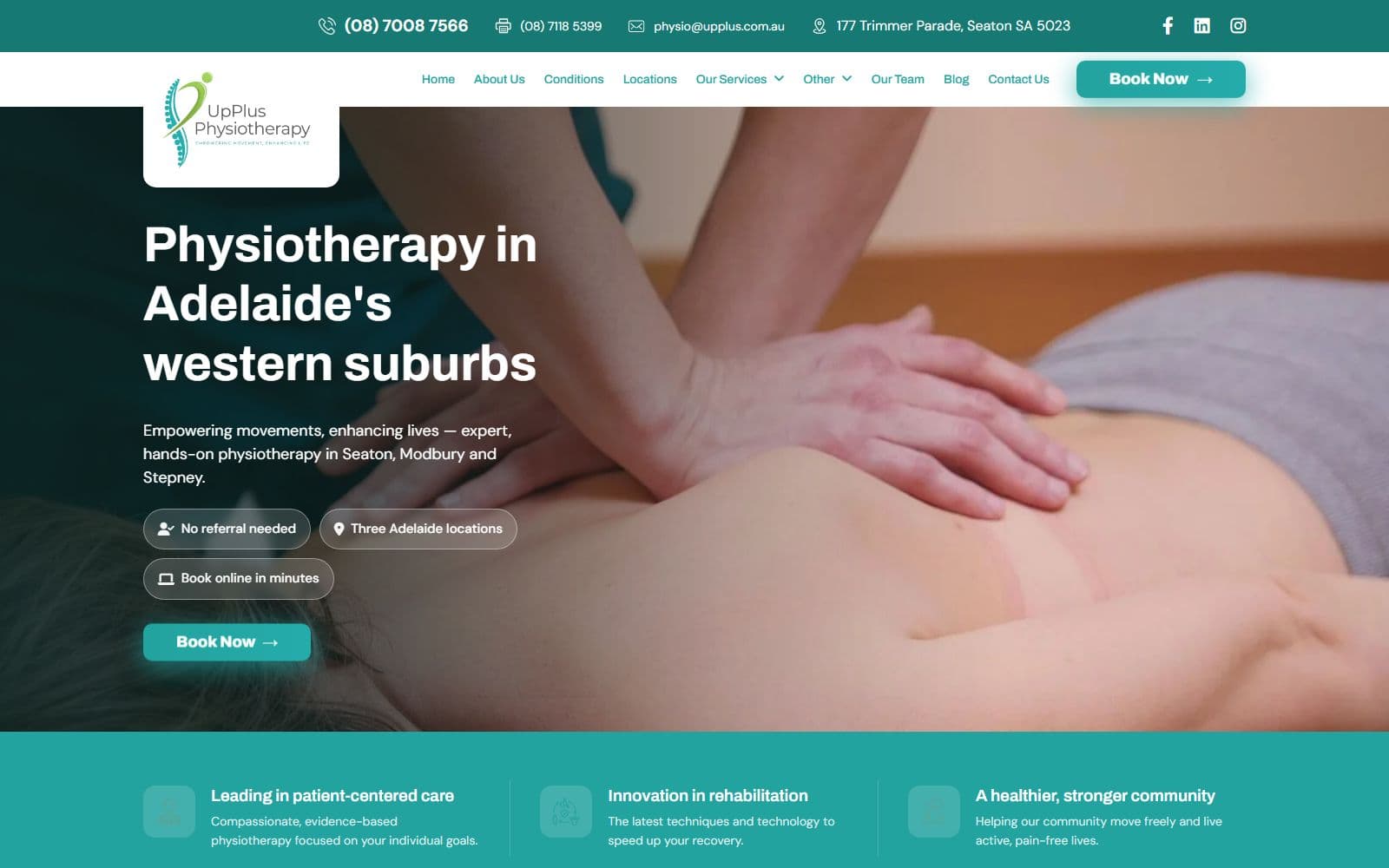 Upplus.com.au — screenshot